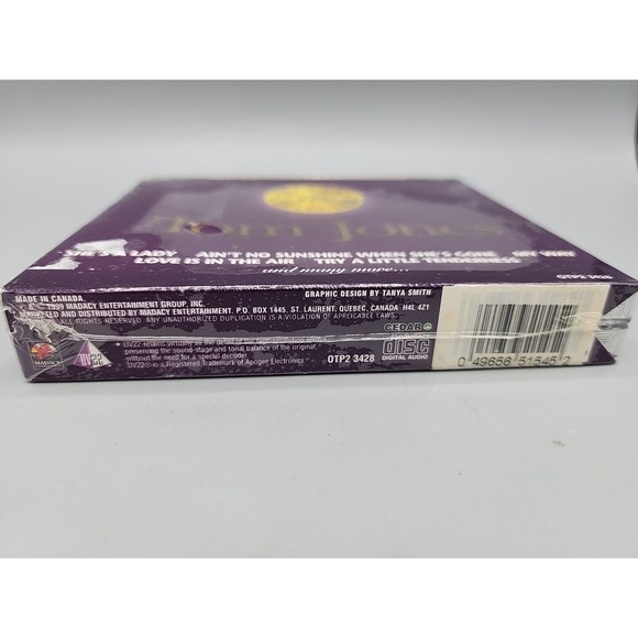 Tom Jones CD Best of Collection 11 tracks Love is in the Air & More NEW SEALED - Picture 5 of 7